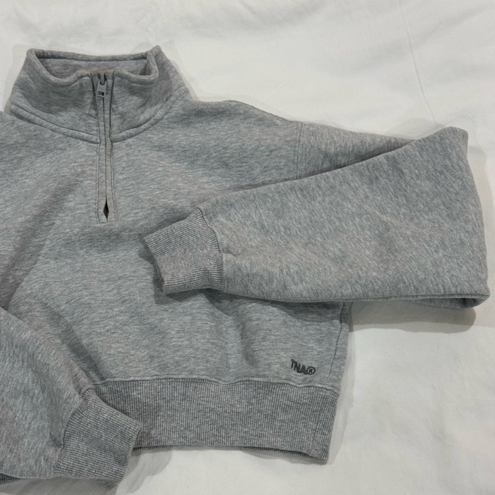 Cropped Quarter Zip - Picture 2 of 7